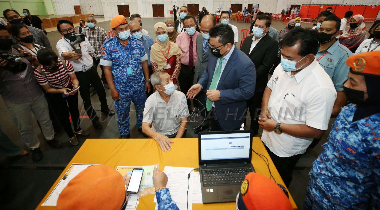 250,000 rakyat Melaka disasar terima suntikan vaksin Fasa 2