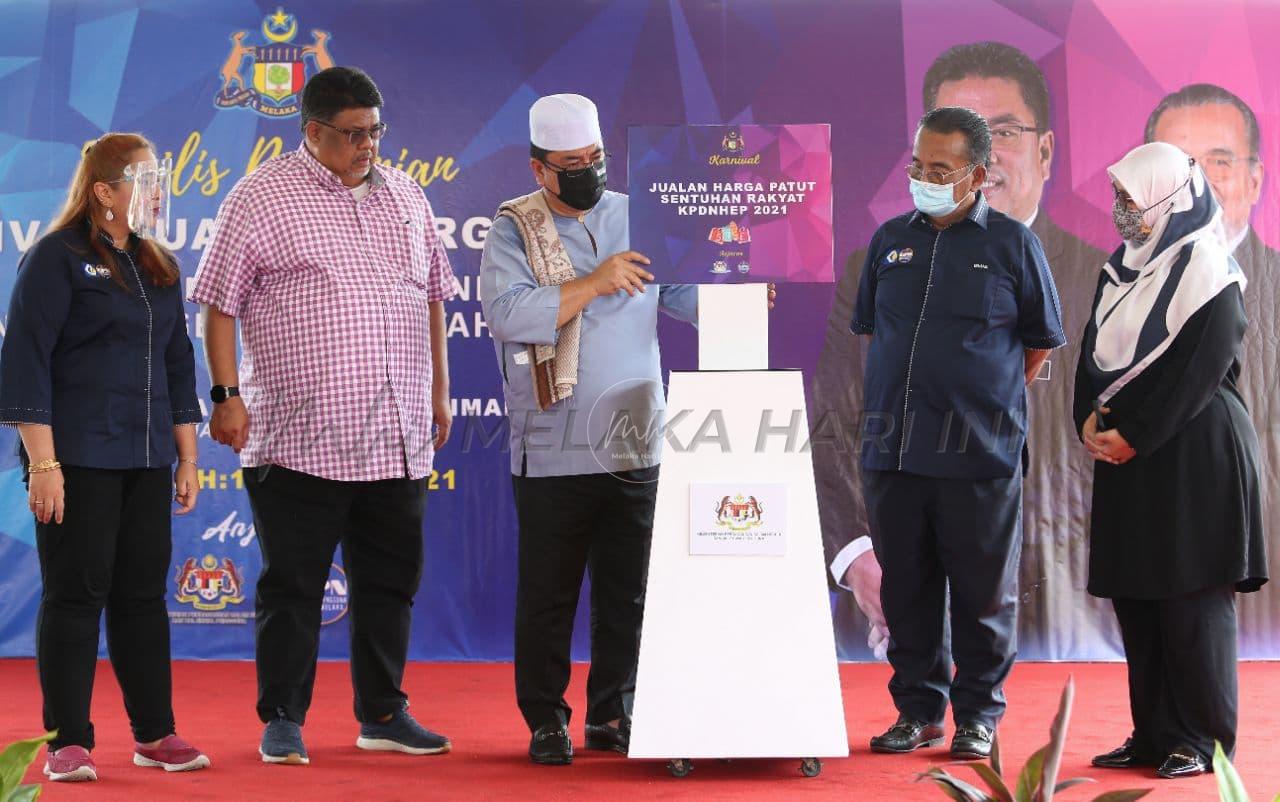 Barangan keperluan asas mencukupi menjelang Ramadan di Melaka