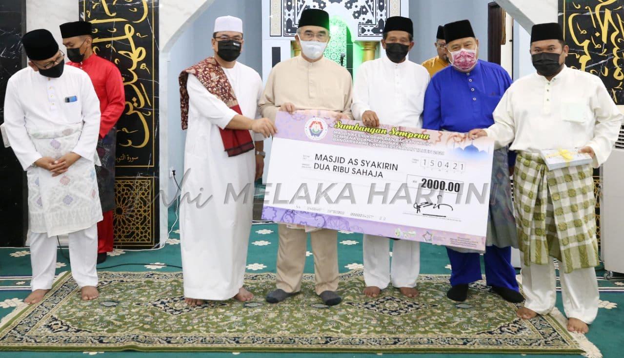 Mohd Ali, Sulaiman serikan majlis kesyukuran Bandaraya Melaka Bersejarah