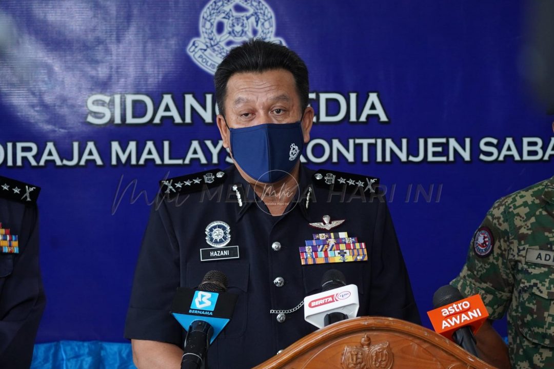 Polis Sabah tembak mati lima anggota kumpulan pengganas Abu Sayyaf di Beaufort
