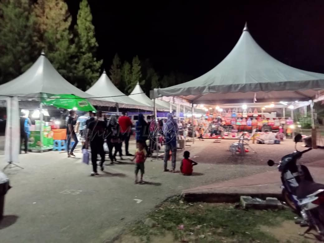 Bazar Aidilfitri klebang kurang meriah, peniaga suram