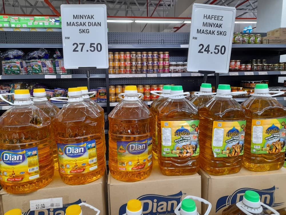 Harga minyak masak botol meningkat