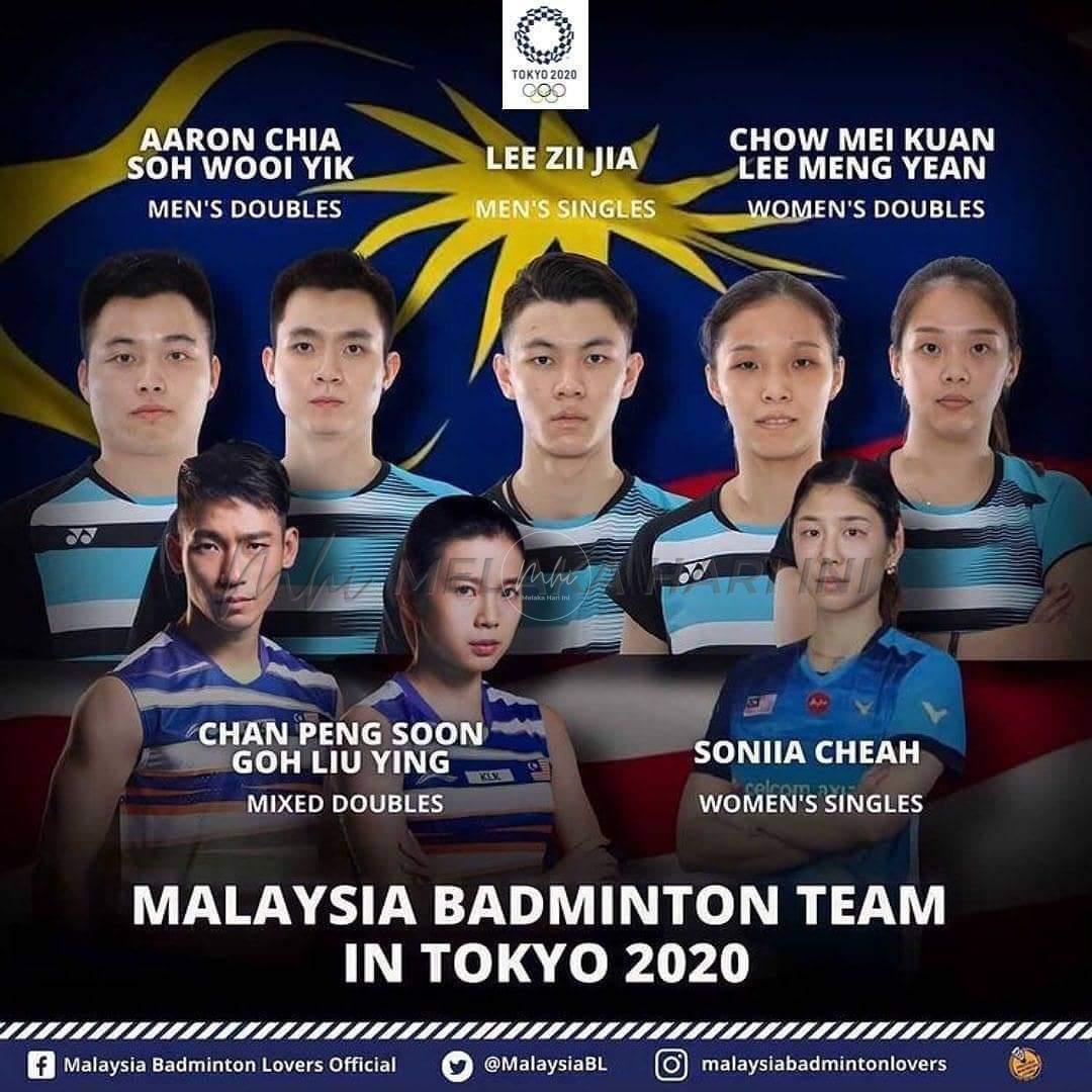 Empat anak Melaka galas cabaran di Olimpik Tokyo