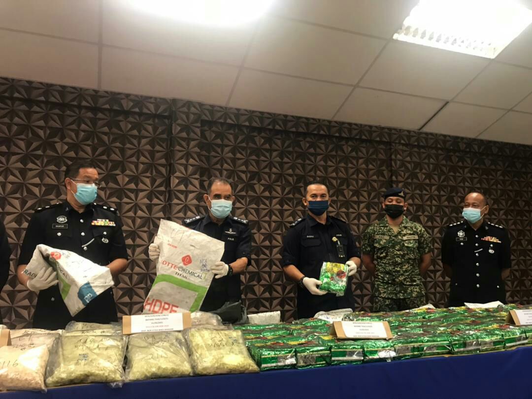 Polis Melaka tumpaskan sindiket dadah, rampas syabu dan ekstasi RM7.2 juta