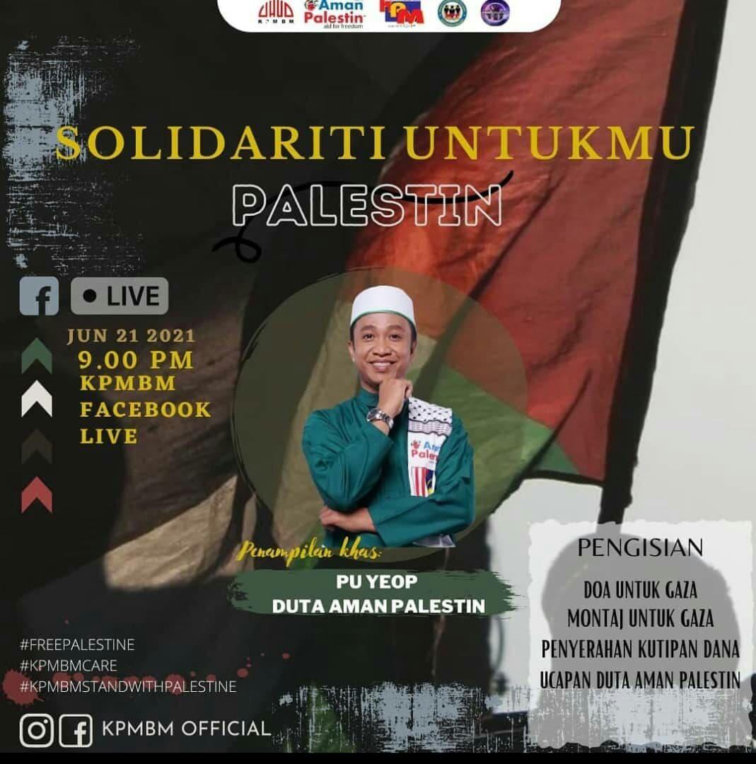 KPMBM kumpul RM5,700 bantu penduduk di Palestin