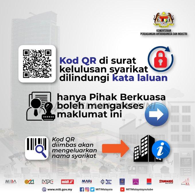 Surat MITI perlu ada kod QR – Bukit Aman