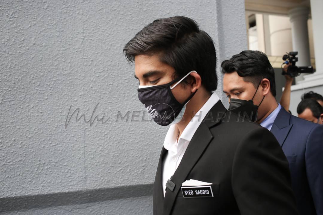 Syed Saddiq selesai bayar baki jaminan RM250,000