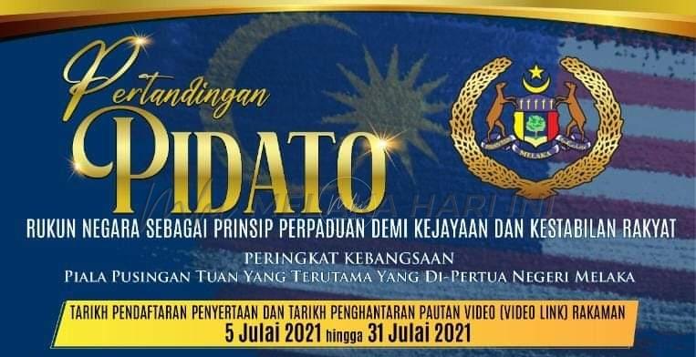 Berpidato pupuk penghayatan Rukun Negara