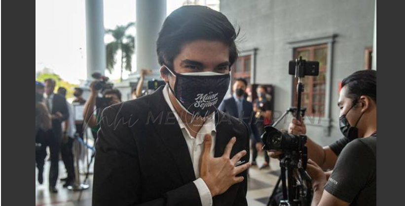 Syed Saddiq didakwa dua pertuduhan pengubahan wang haram RM100,000