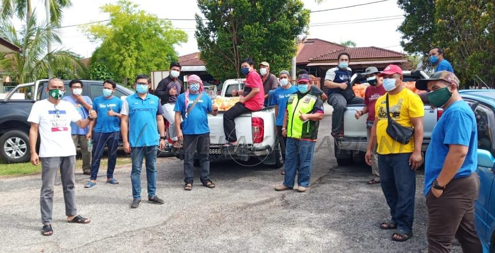 250 kediaman Taman Bukit Katil Damai terima bakul makanan