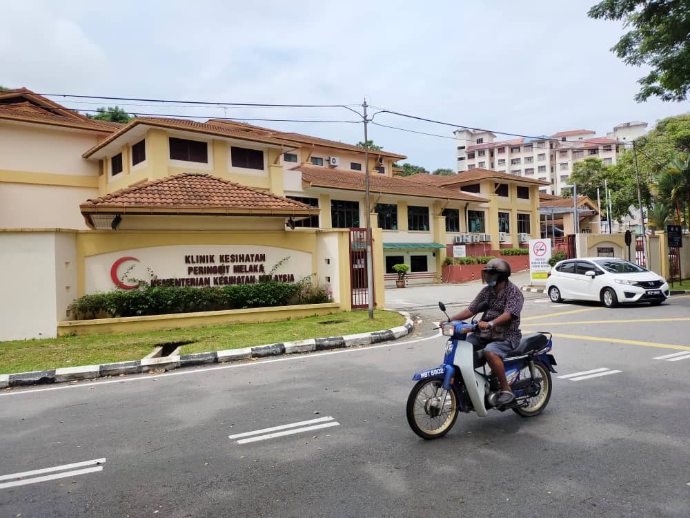 Rawatan Zon Hijau Hospital Melaka dipindah ke Klinik Kesihatan Peringgit