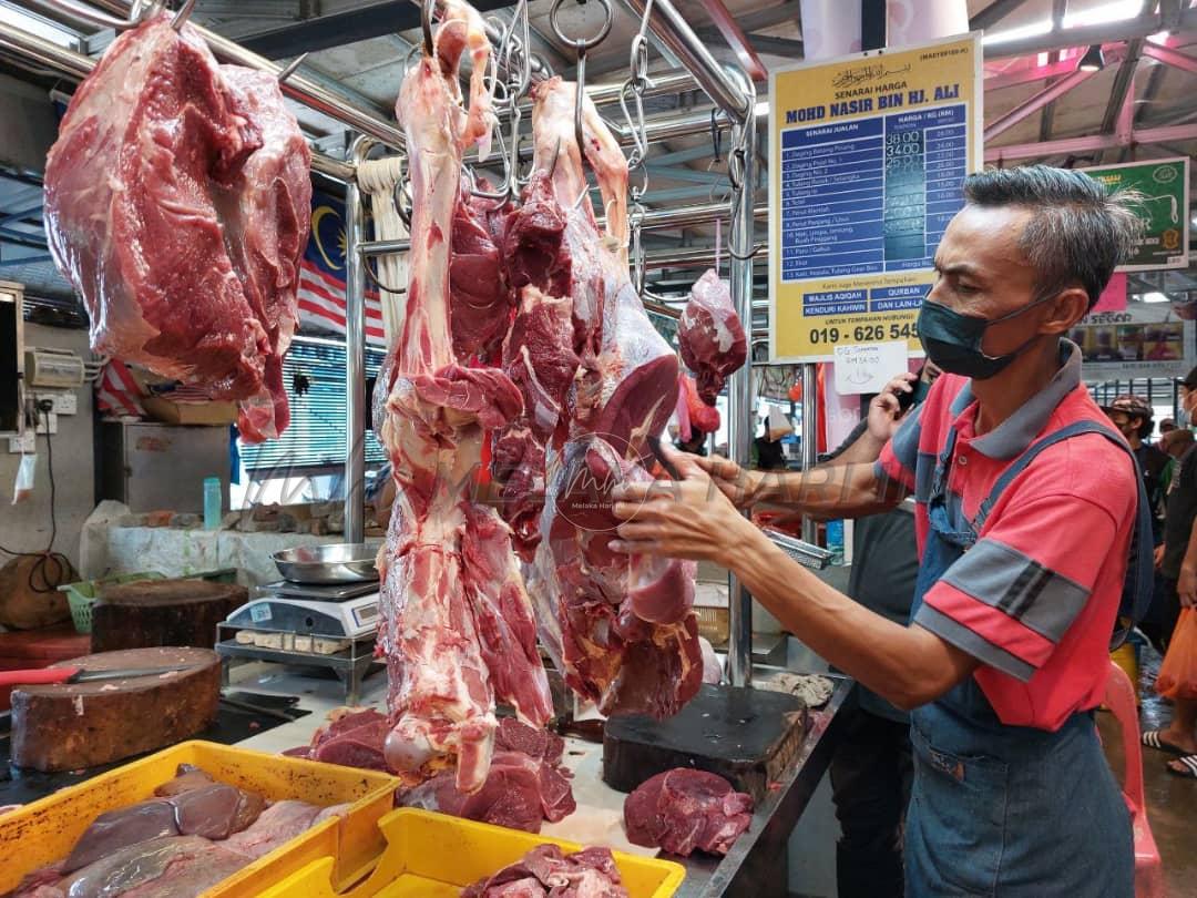 ‘Jualan daging lembu tak macam nak raya’