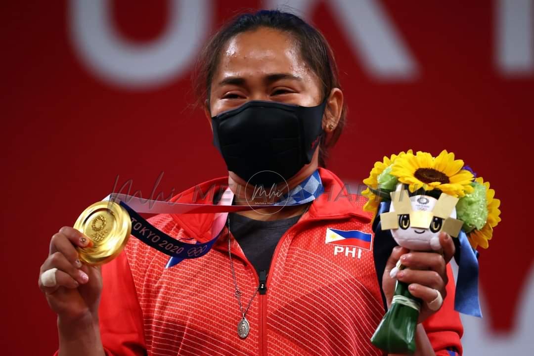Atlet angkat berat Filipina berlatih di Melaka raih emas Olimpik