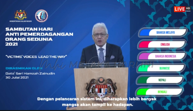 KDN lancar aplikasi ‘Chatbot’ bantu mangsa pemerdagangan orang