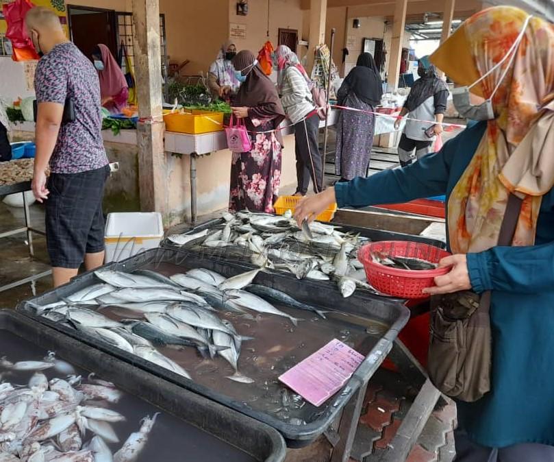 Gerai ikan Pangkalan Nelayan Pantai Puteri jadi tumpuan