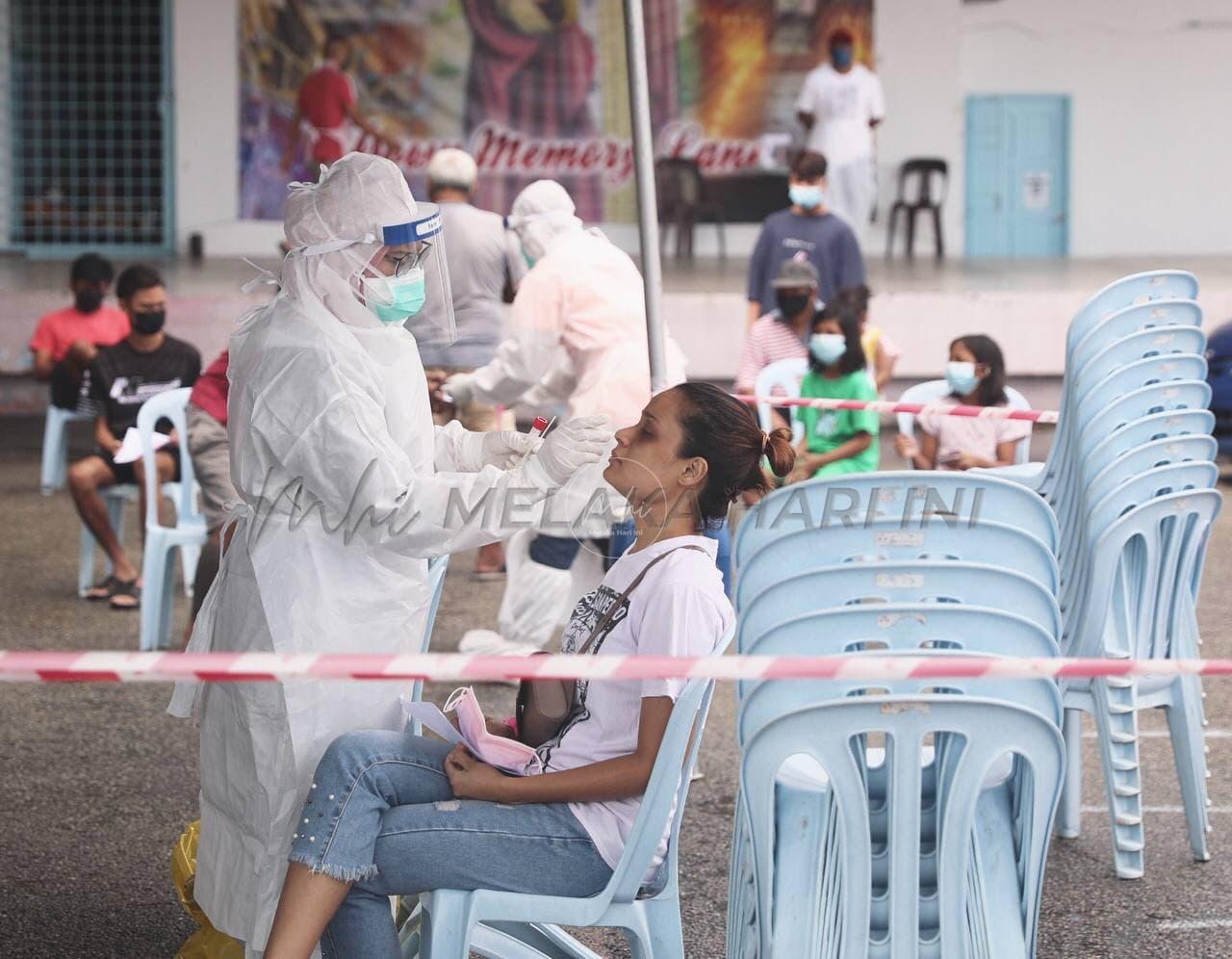 (KEMASKINI) 43 positif COVID kluster di Kampung Portugis