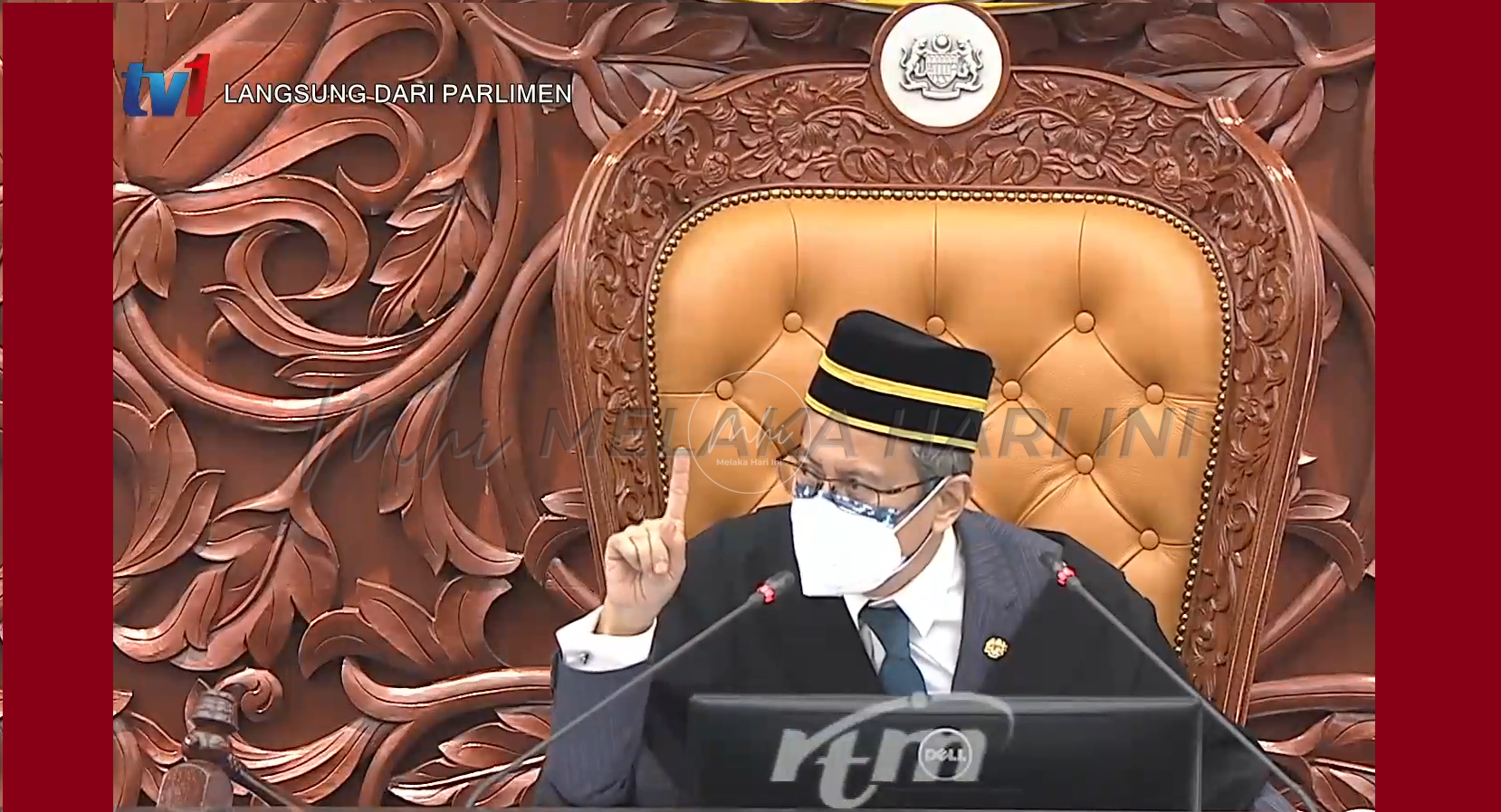 Speaker tegas dengan keputusan, isu darurat dijawab Isnin