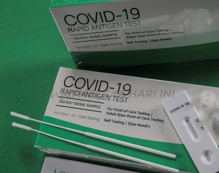 Buat ujian kendiri sebelum, selepas balik bercuti