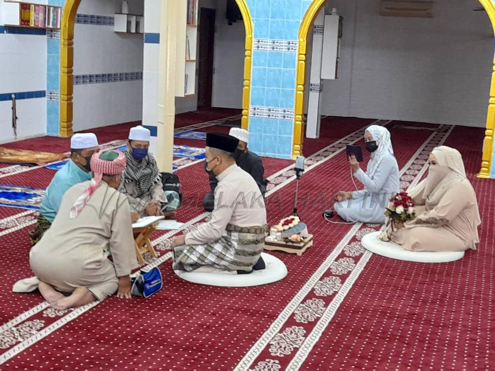 Patuhi SOP ketat JAIM nikah di masjid