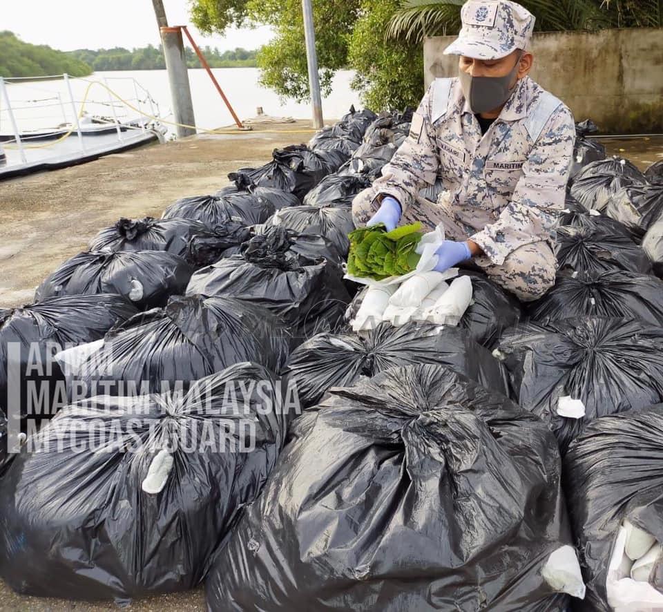 APMM rampas 750 kg daun ketum di muara Kuala Sanglang, Jerlun