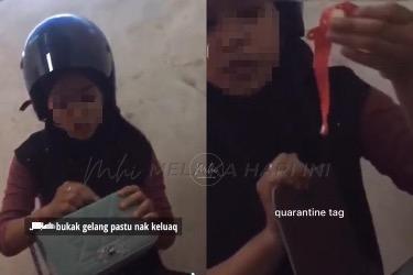 Remaja dikompaun RM5,000 tanggal gelang kuarantin
