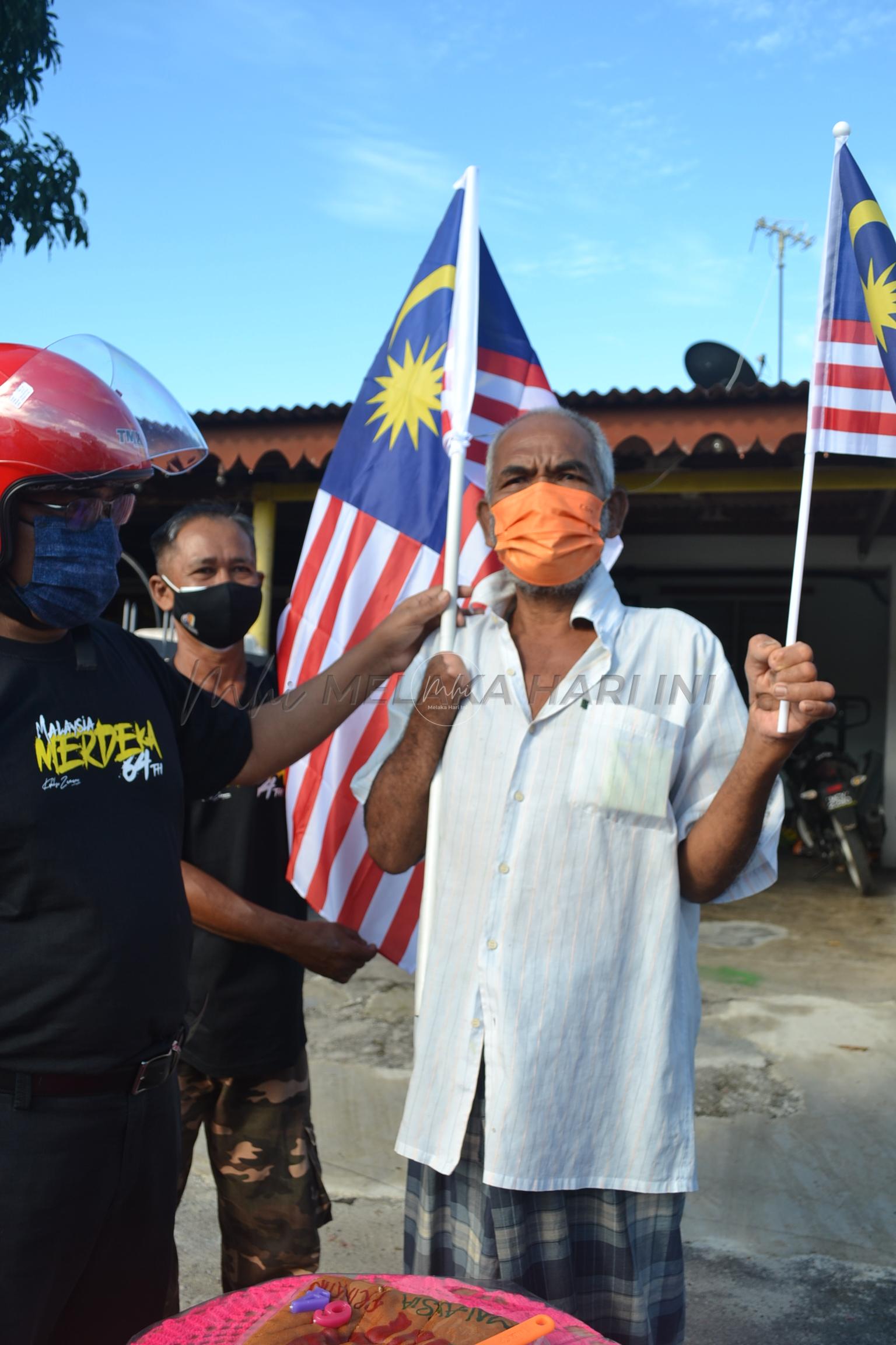 Kudung tangan bukan alasan tak kibar Jalur Gemilang