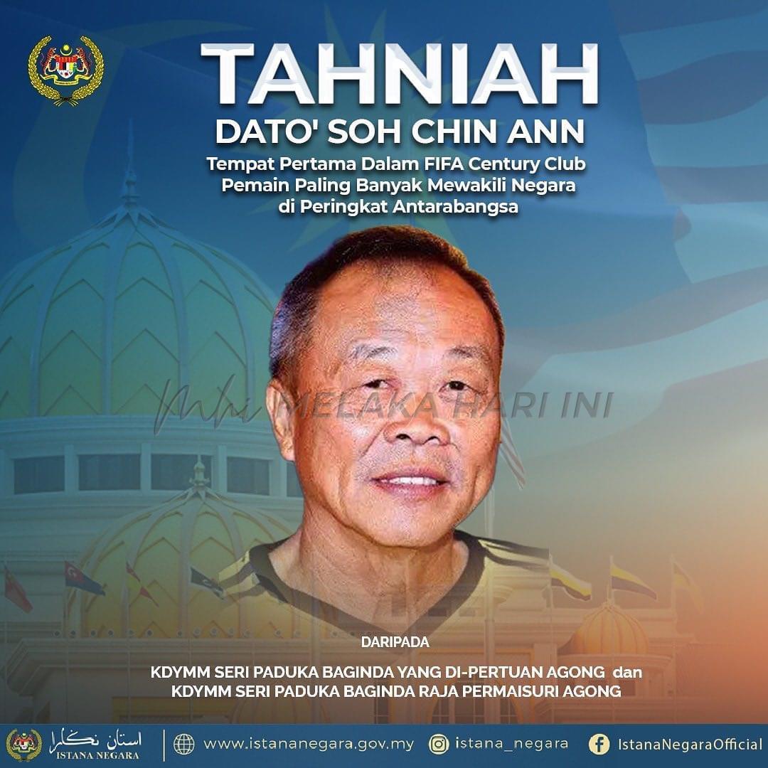 Agong, permaisuri zahir rasa bangga kejayaan Chin Ann