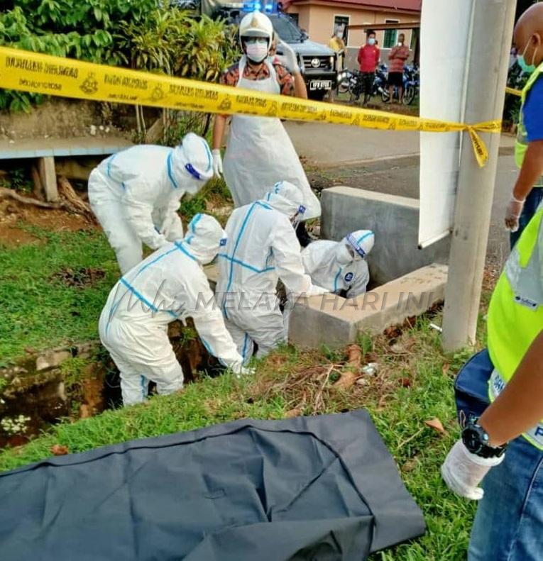 Lelaki ditemui mati sering duduk di tembok longkang