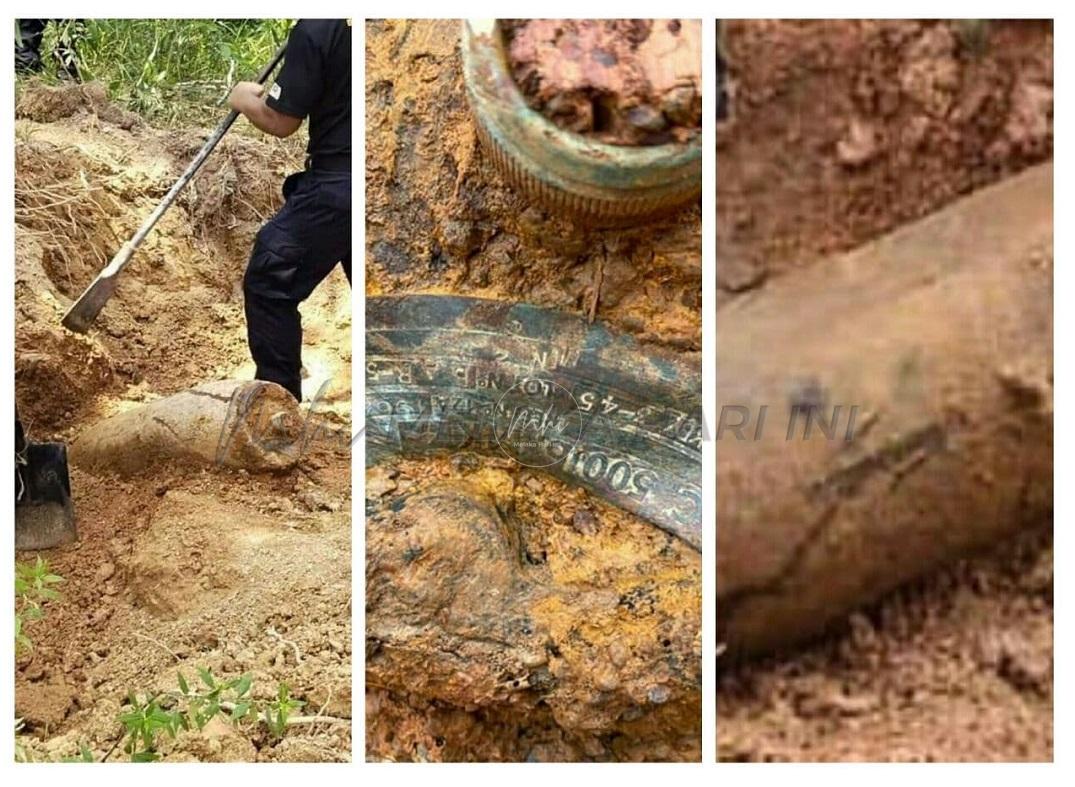 Bom tinggalan perang dunia kedua ditemukan di Bera