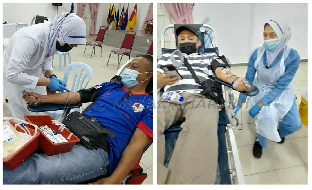 Kecacatan tidak halang anggota tentera derma darah