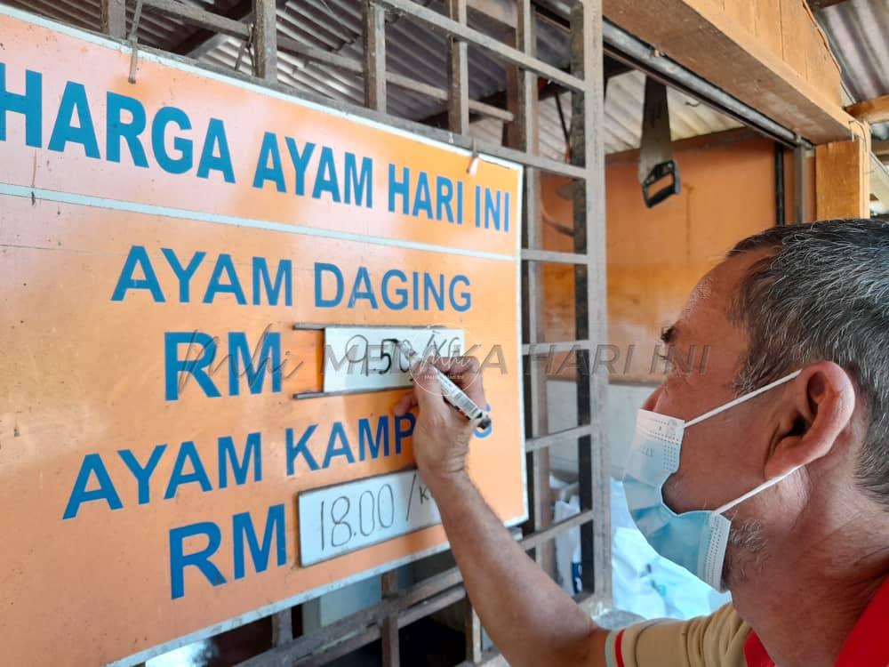 Kerajaan digesa tangani segera kenaikan harga ayam