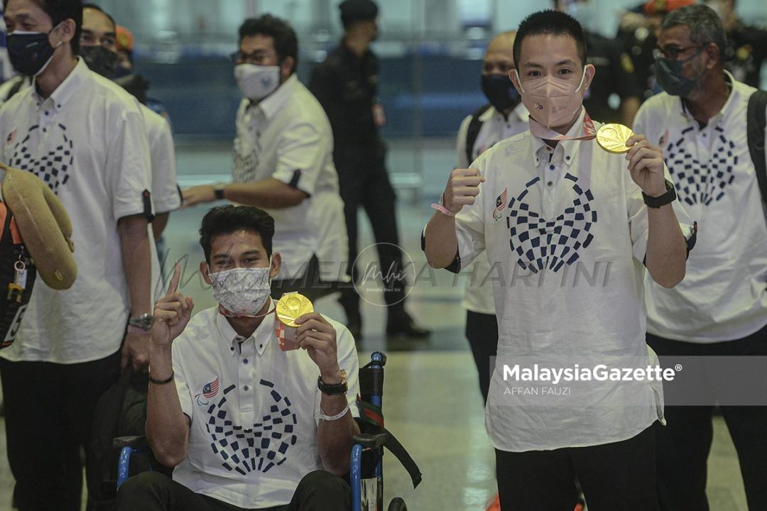 Atlet malaysia tiba klia