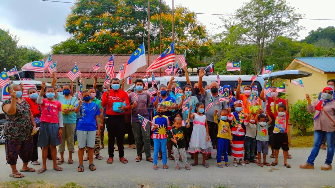 Masyarakat Orang Asli Ayer Dusun sambut Hari Malaysia