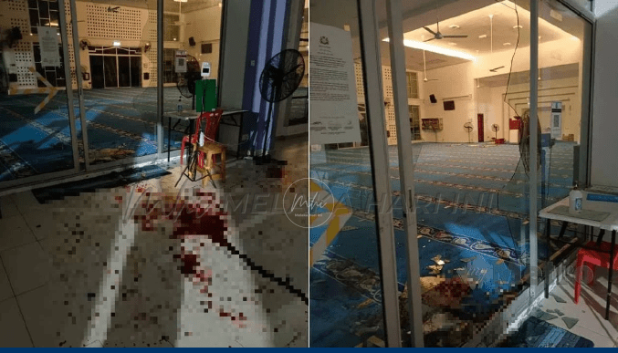 Lelaki maut akibat parah di pergelangan tangan selepas tumbuk cermin masjid, hari sebelumnya