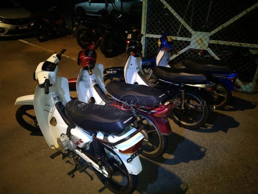‘Geng Yus EX5’ curi motosikal dan pecah pejabat ditahan