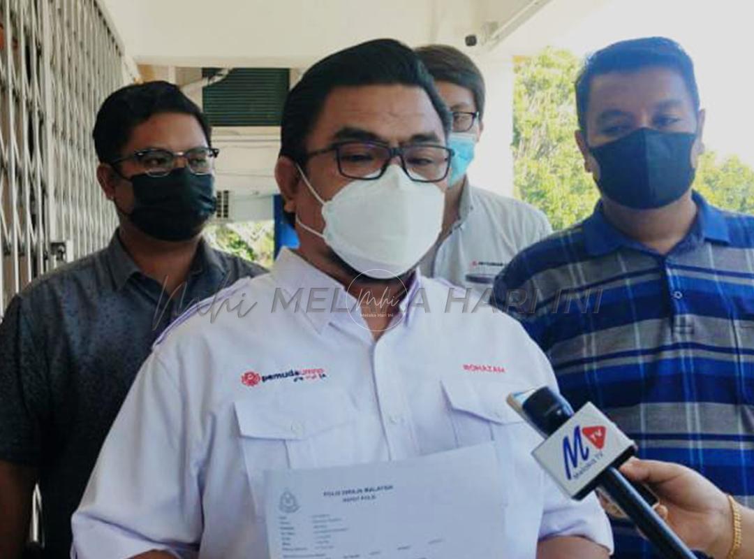 Pemuda UMNO Hang Tuah Jaya lapor polis dakwaan Idris