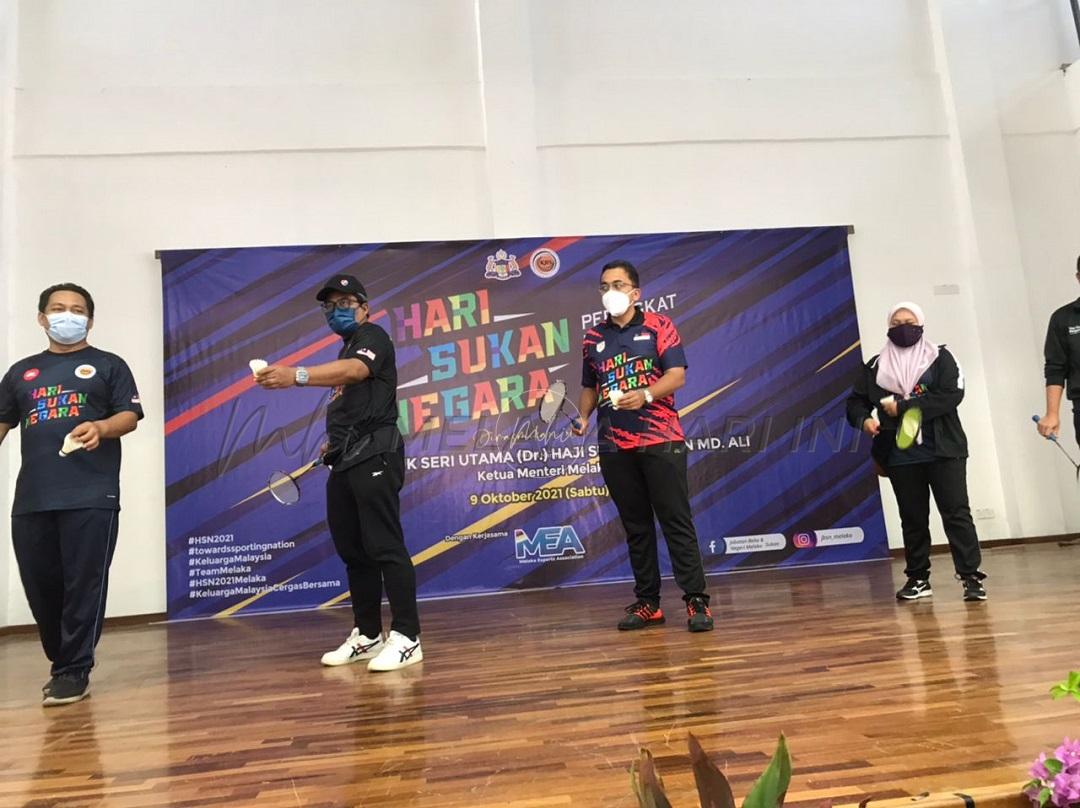 Kira-kira 25,000 sertai Hari Sukan Negara di Melaka