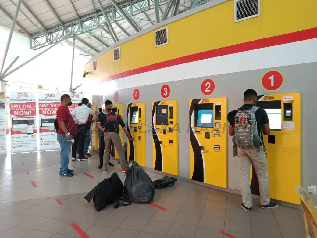 Melaka Sentral terima tempahan tiket dua kali ganda