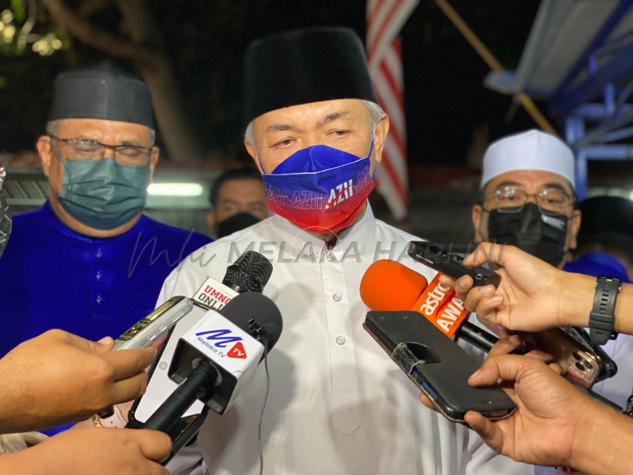 Semua usul UMNO Bahagian akan diteliti kepimpinan tertinggi, MT – Zahid