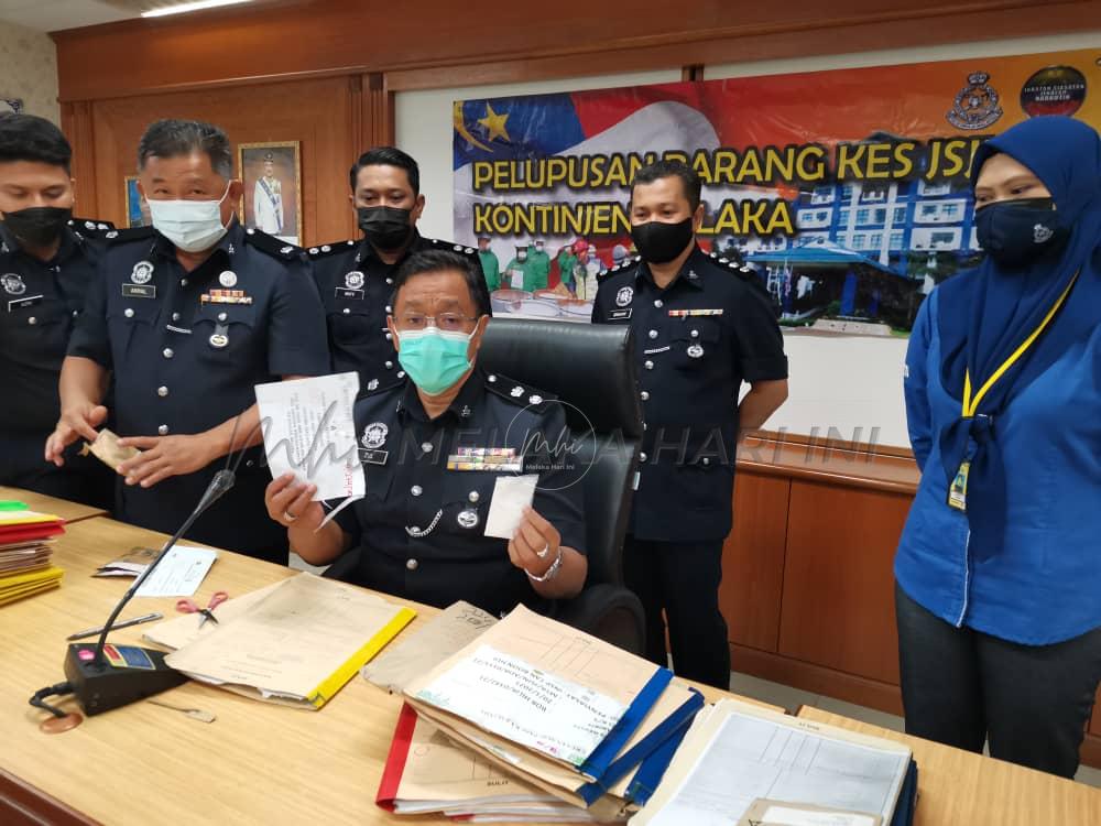 Polis Melaka lupus dadah bernilai RM94,918