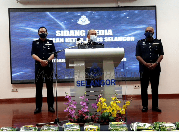 Polis Selangor tumpas sindiket edar dadah guna kenderaan sewa, tahan 8 individu