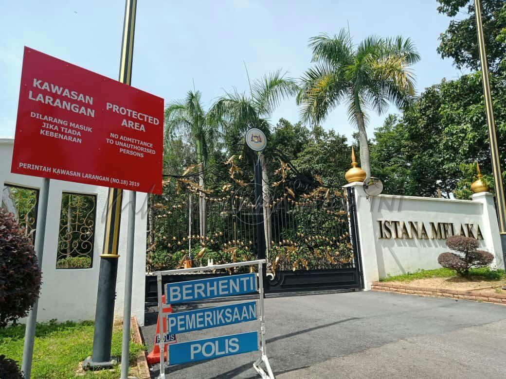 Istana Melaka belum terima surat