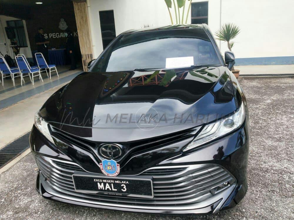 Polis rampas kereta rasmi kerajaan negeri disimpan Norhizam- KP