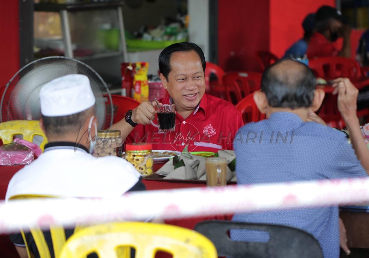 Ahmad Maslan jengah Melaka