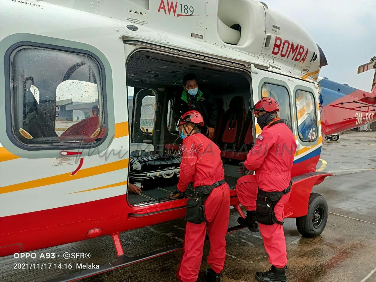 Bomba terbangkan lima kotak organ ke HKL dari LTAM