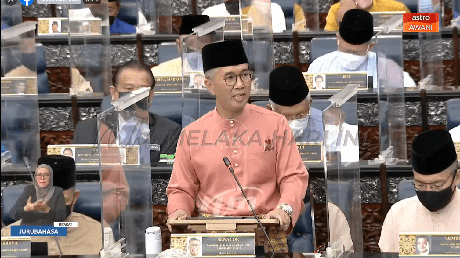 Bajet 2022: Tingkat akses golongan OKU terhadap media, semua TV sediakan jurubahasa isyarat