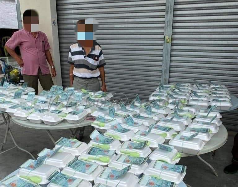Polis siasat gambar tular bungkusan makanan diselit RM50