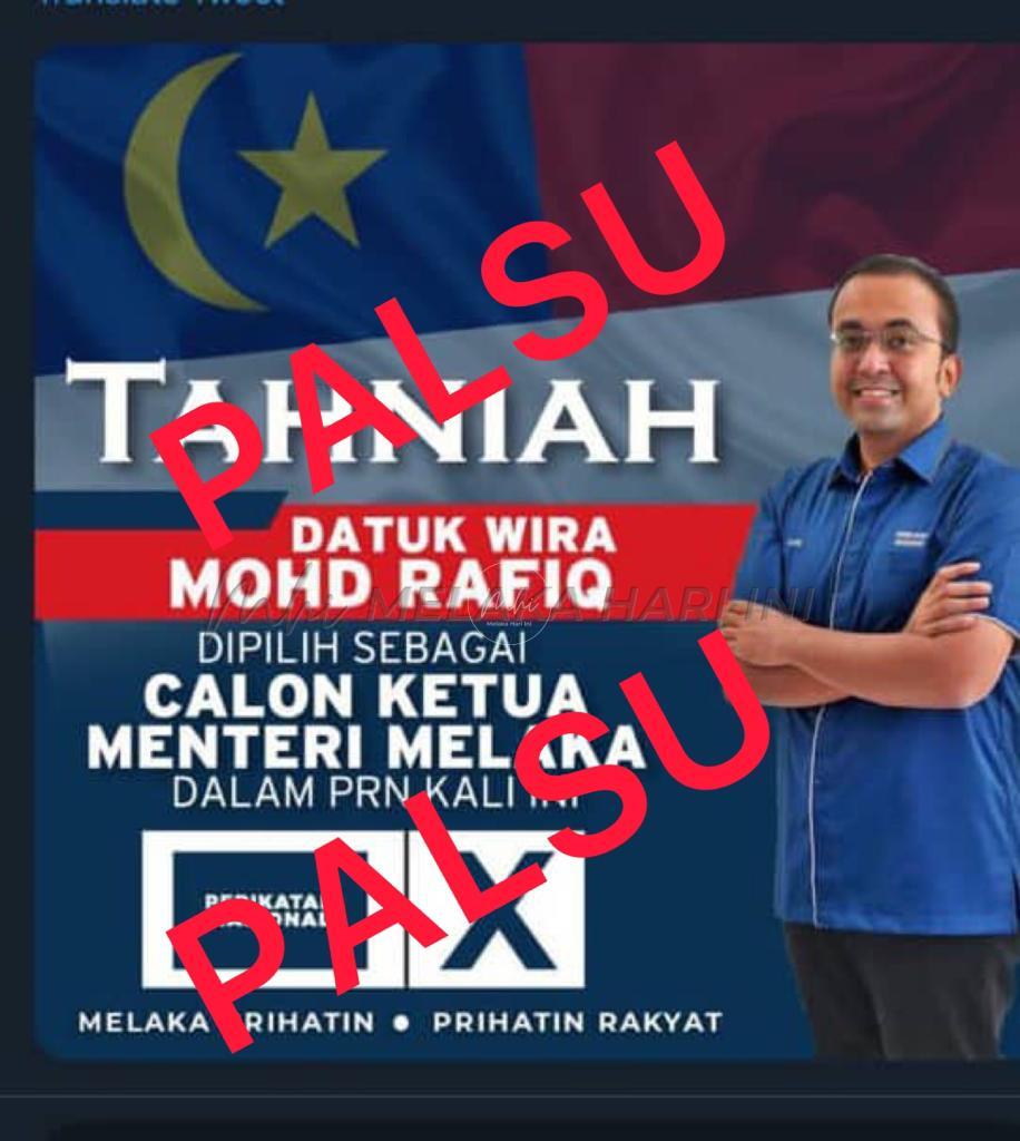 PN nafi Rafiq calon KM