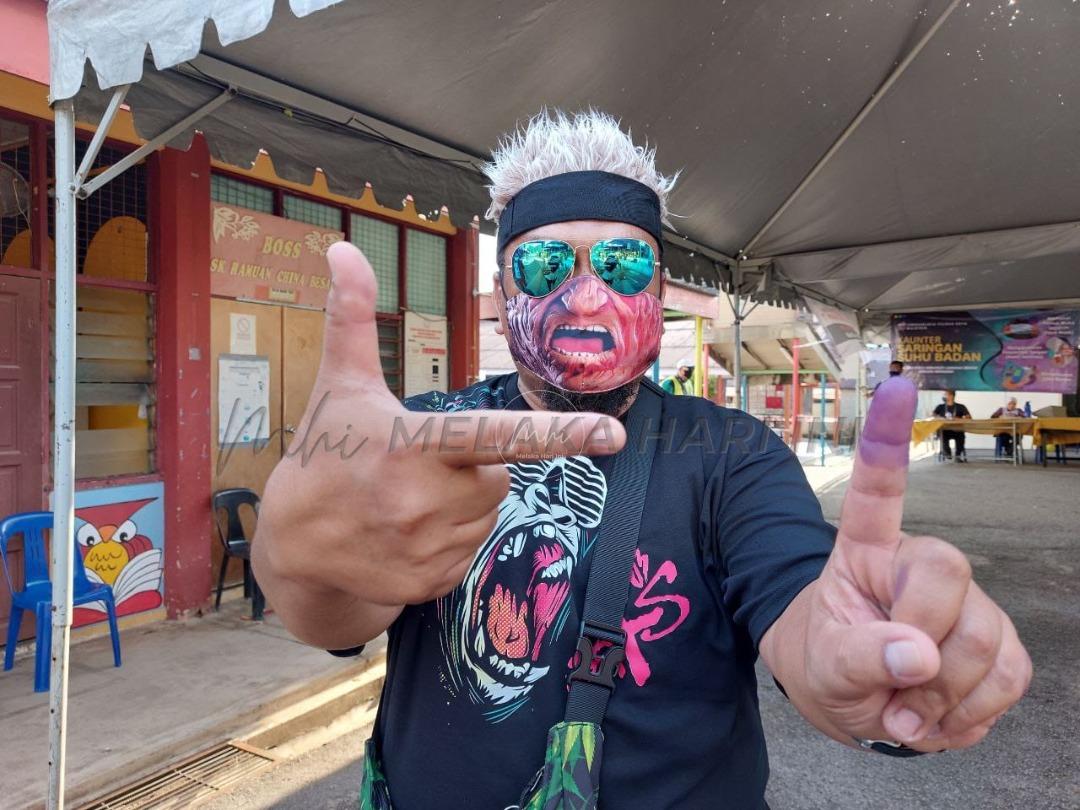 ‘Naruto celup’ tutup tirai undi di SK Ramuan China Besar