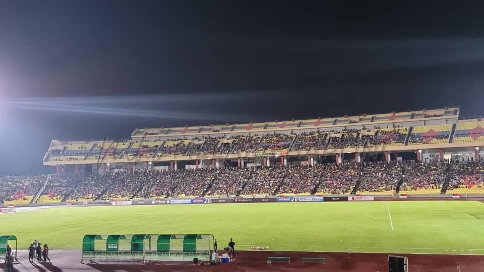 Aksi Melaka United-KL City FC masih tertangguh